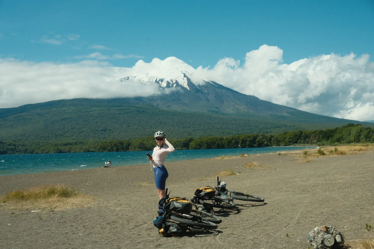 Road towards Ensenada with mountain views
