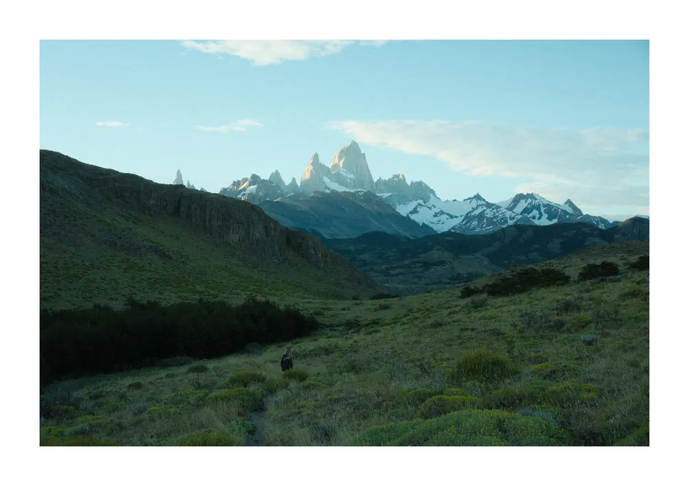 The rustic streets of El Chaltén
