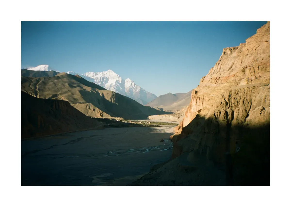 Annapurna III and the Gandaki River