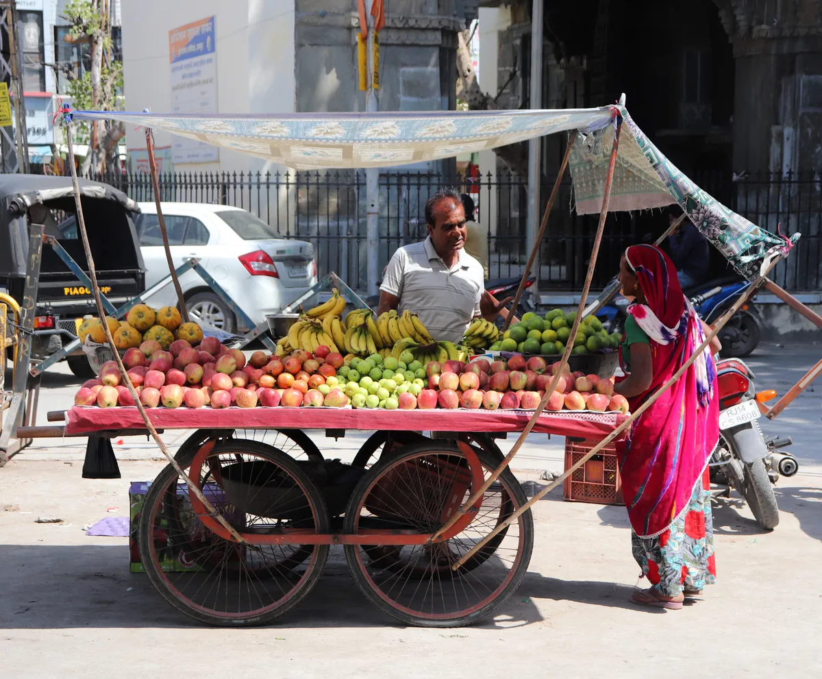 Taj Mahal at sunrise